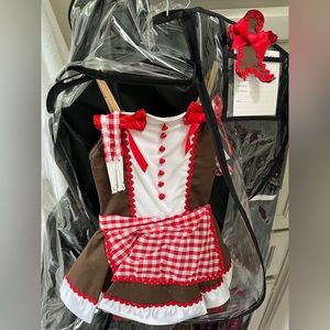 Gingerbread recital costume
